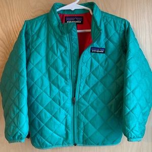 Girl’s Patagonia Nano Puff jacket, size 3T